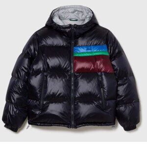 Lacoste Reversible Colorblock Accent Down Jacket Men's Size M/52 $450 Puffer